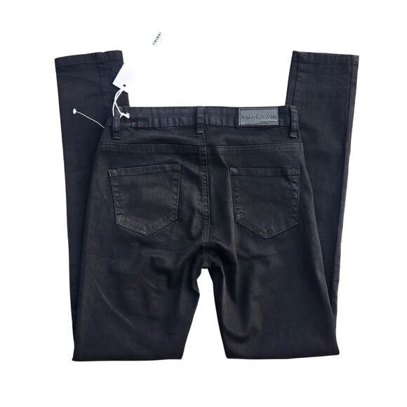 Monkey Ride Junior Girls Black Cotton Denim Silvia Skinny Jeans Size 1 / Small - Picture 3 of 3